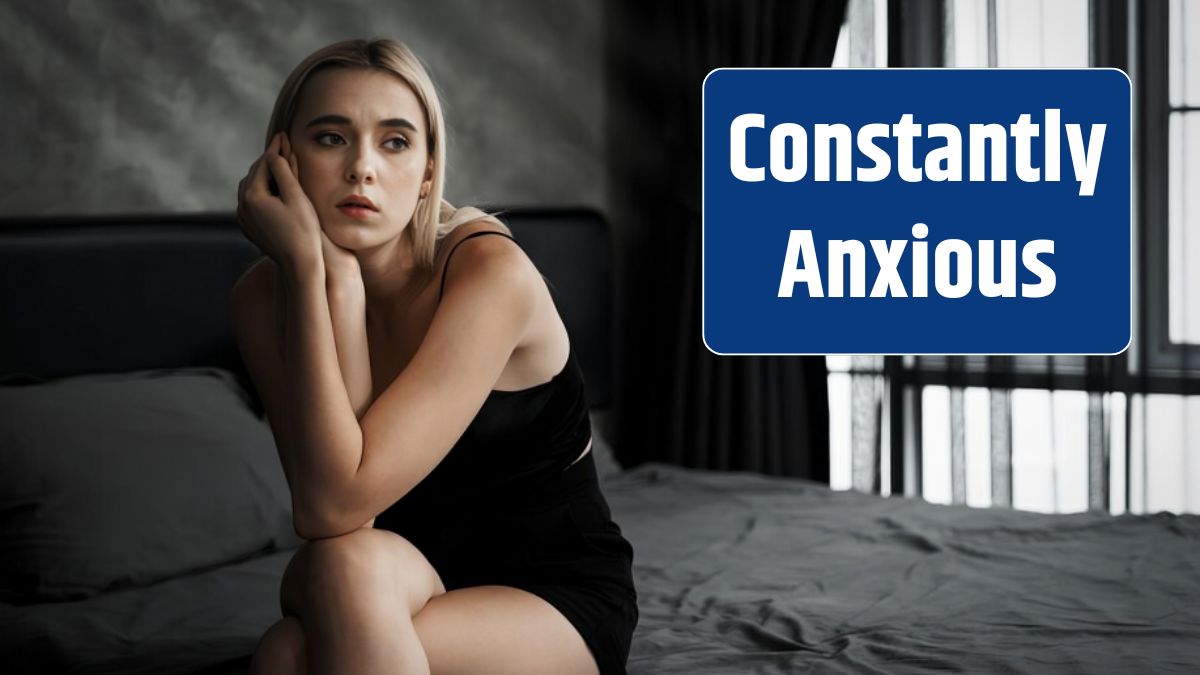 Young woman with critical depression and anxiety disorder Blithe.