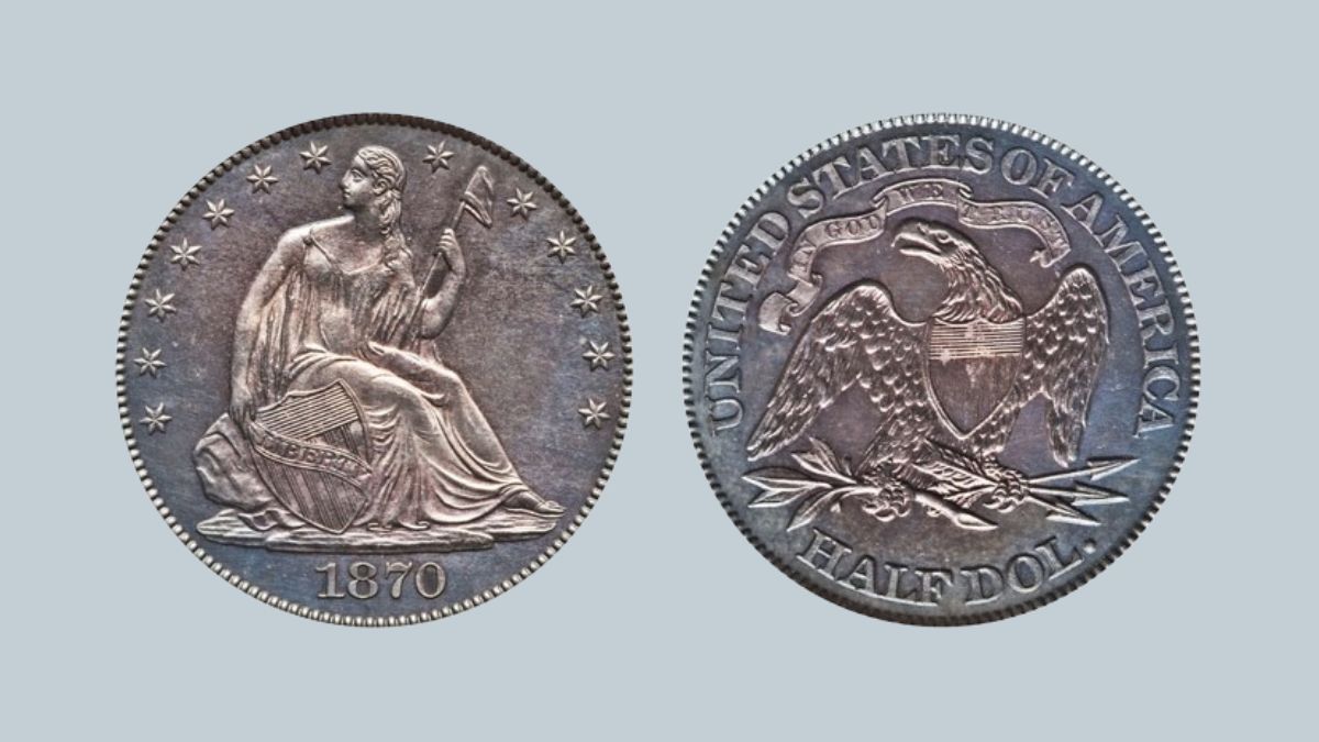 1870-CC Liberty Seated Quarter